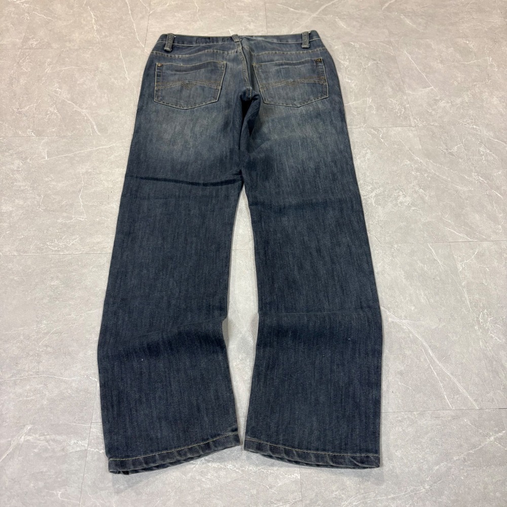 PD&C Mens Slim Straight Jeans 32x32 Dark Wash PD9HSP09SLP